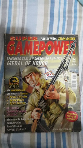 Revista Videogame Medal Of Honor Playstation Mega Drive
