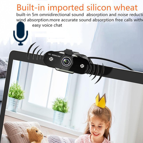 2xusb Hd Camera Para Pc Computadora De Escritorio Portátil