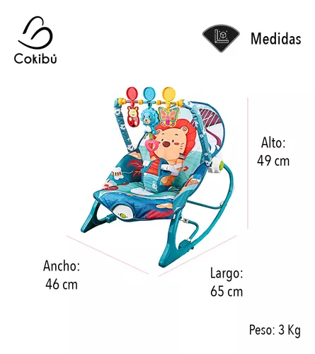 Silla Vibradora Para Bebes Musica Movil Desde Recien Nacido