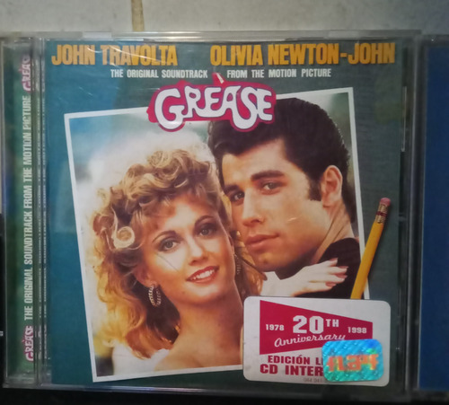 Cd De Grease, El Compadrito. John Travolta Y Olivia Newton (Usado)