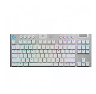 Teclado Logitech Gamer G915 Tkl Lightspeed Sem Fio White