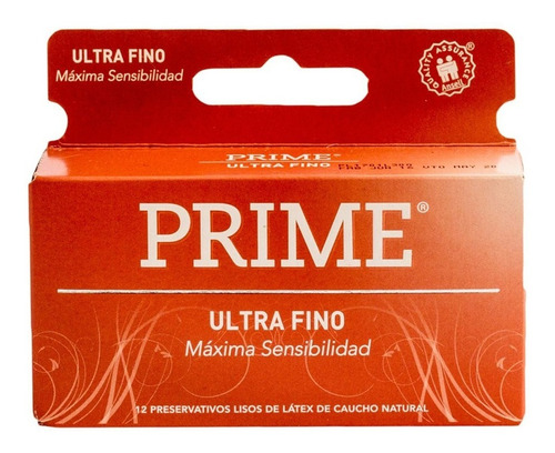 Prime Preservativos Ultra Fino Caja Por 12 Unidades