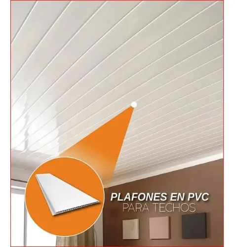 comprar Lamina Pvc Para Cielo Raso Y Machihembrado Revestimientos
