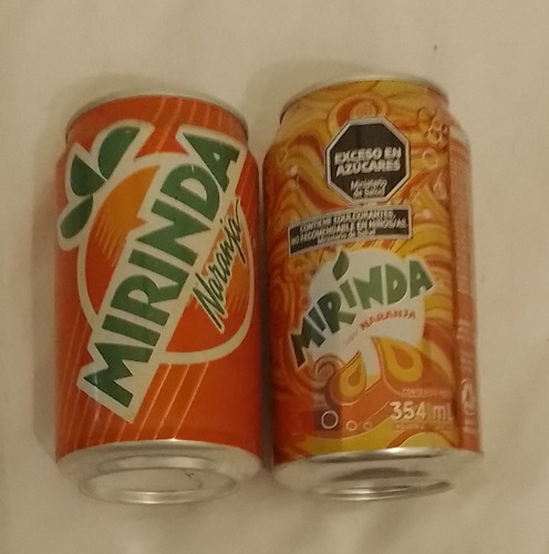 Latas Vacías Mirinda -