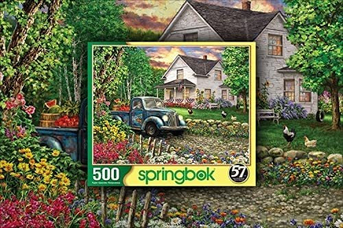 Springbok Puzzle De 500 Piezas Simpler Times - Fabricado En