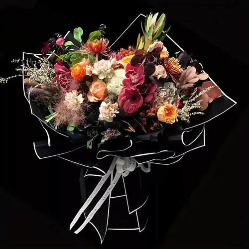 100 Hojas De Papel Coreano Para Tu Ramo Floral Surtido