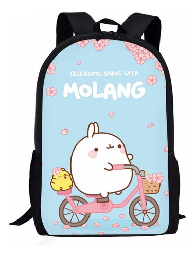 Preciosas Mochilas Escolares Ligeras Con Estampado De Molang