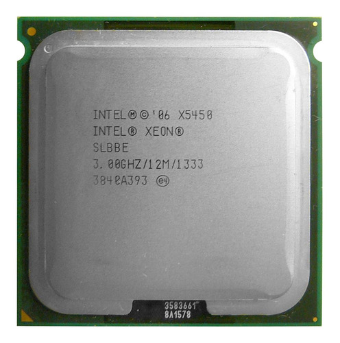 Procesador Intel Xeon X5450 EU80574KJ080NT  de 4 núcleos y  3GHz de frecuencia