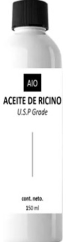 Aceite Ricino Grado Cosmético Usp 150 Ml