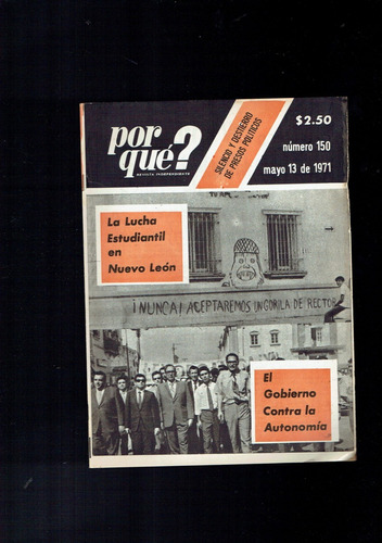 Revista Por Que? 150 Año 1971