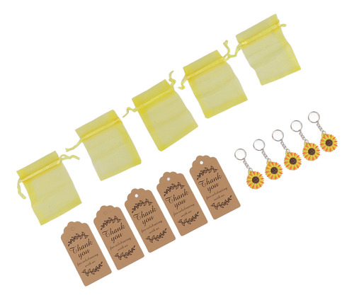 30 Juegos De Llaveros Sunflower Party Favors Para Regalos De