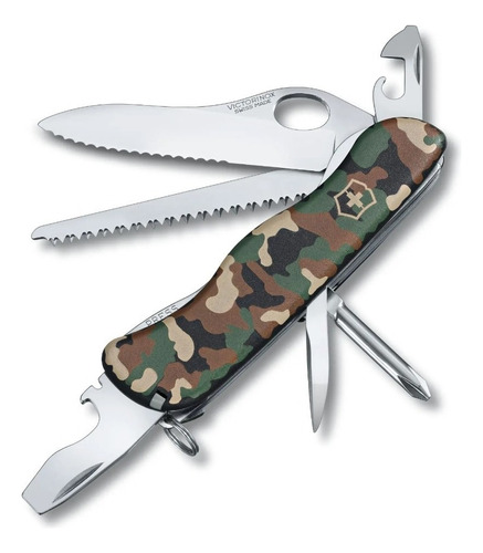 Victorinox Navaja Trailmaster, Camuflaje, 12 Usos Color Camuflaje