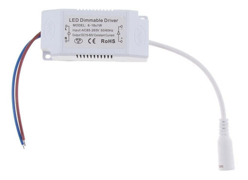 Dc 15-50v 6-18x1w 300ma Led Light Regulable Driver Fuente De