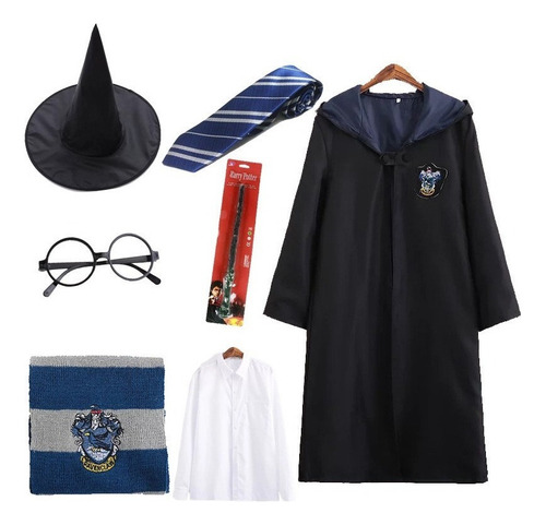 Túnica Mágica De Harry Potter, Uniforme De La Academia, 7pcs