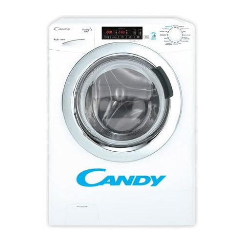 Lavarropas Candy Gvs128t 8kg 1200rpm Blanco Smart Touch