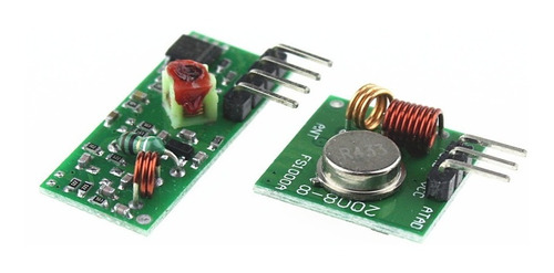 Transmissor + Receptor Rf 433 Mhz Arduino   ( Frete R$15,00)