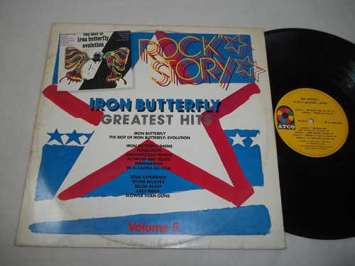 Lp Vinil - Iron Butterfly Greatest Hits - Rock Story Vol 5