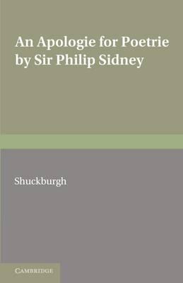Libro An Apologie For Poetrie By Sir Philip Sidney - Evel...