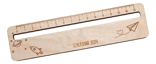 Regla De Madera Con Dibujos Animados, Accesorios De Regalo