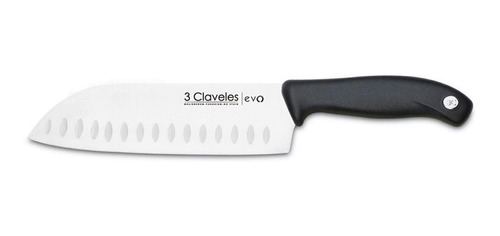 Cuch. Santoku Estriado 18cm Caja Pvc Evo 3clavele