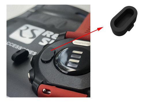 Capa De Proteção + Tampa Plug Compatível Com Forerunner 265