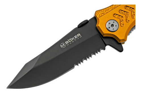Navaja Magnum By Boker Army Rescue 01ll471 Color Amarillo