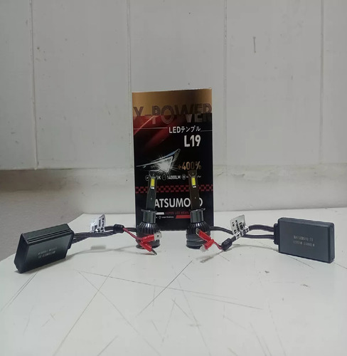 Kit 2 Ampolletas Super Led H1-l19 14.000 Lumenes
