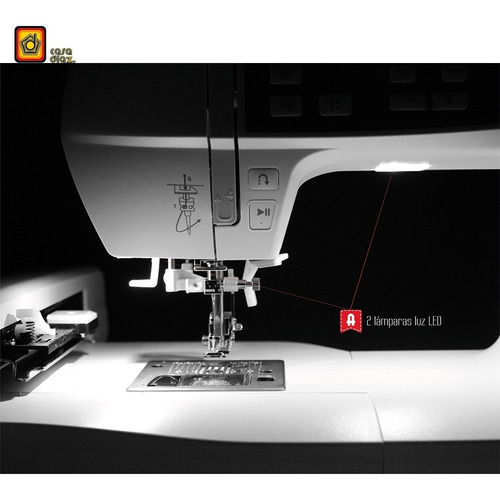 Máquina De Coser Y Bordadora Doméstica 2 En 1 - Alfa Dúo