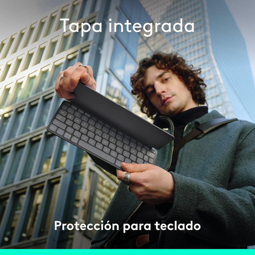 Teclado Logitech Keys To Go 2 Para iPad Air6 11 M2 (2024)