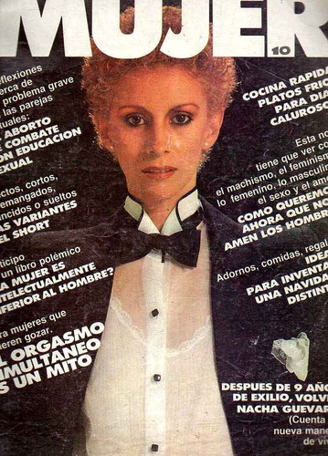 Revista Mujer - 1983 - Nacha Guevara