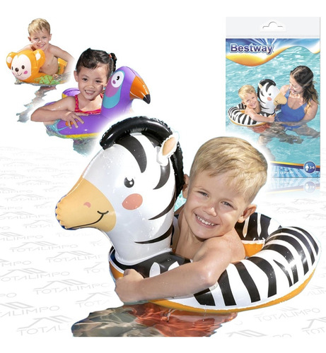 Salvavidas Inflable Animales Bestway 36112 Niños Cuota