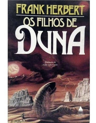 Os Filhos De Duna Livro Frank Herbert Nova Fronteira