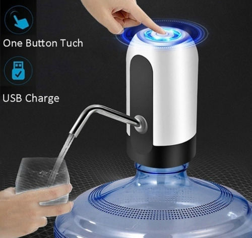 Imagen 8 de 10 de Dispensador Agua Electrico Dispensador Usb Recargable Botell