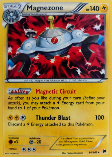 Pokémon Tcg Magnezone 54/162 