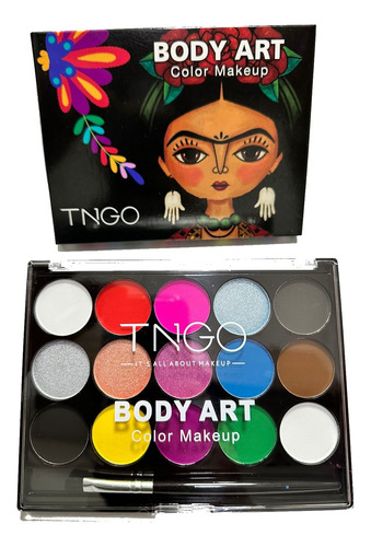 Paleta De Maquillaje Body Art Tngo 100%  Original