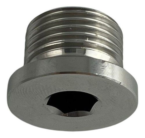 Tampão Inox 304 Rosca Para Sonda Lambda Tubo Escapamento