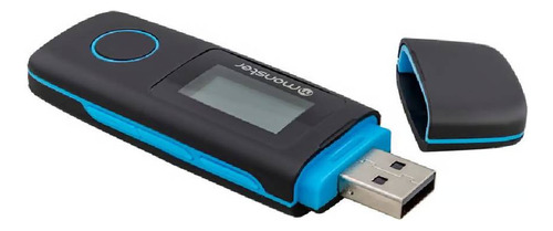 Reproductor Mp3 Monster Audio Mx087bl Azul