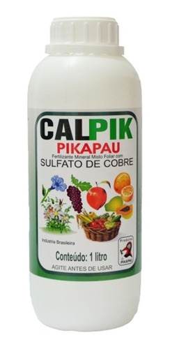 Calda Bordalesa Concentrada C/ Nutrição Calpik 1 L Faz 100 L