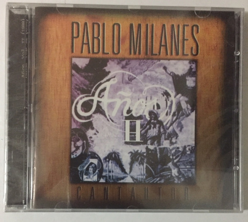 Cd Pablo Milanes Cantautor Volumen 2 Open Music U-