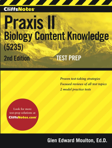 Libro Cliffsnotes Praxis Ii Biology Content... En Ingles