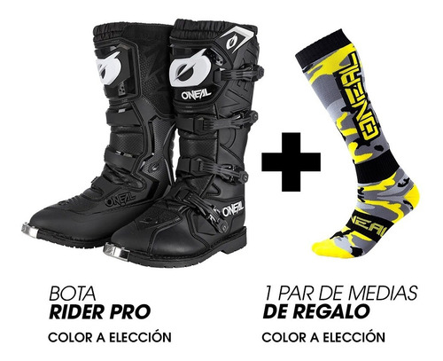 Botas Motocross O´neal Rider Pro Atv Trail Enduro Mx