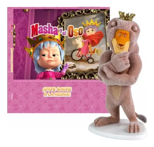 Coleccion Masha Y El Oso - Libro + Muñeco - Variantes | Dios Salve A La Reina