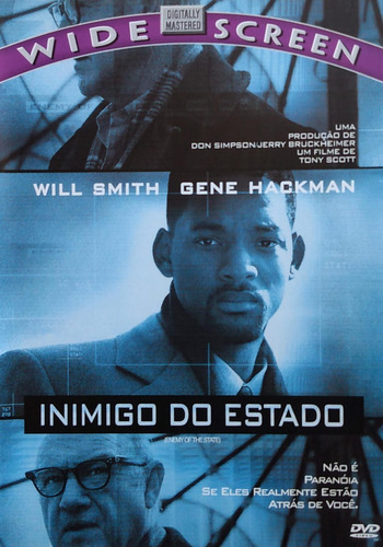 Inimigo Do Estado Dvd Will Smith Gene Hackman