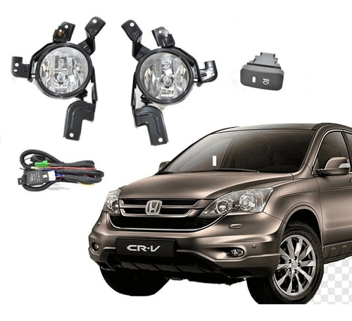 Kit Faros De Niebla Honda Cr-v 2007 2008 2009