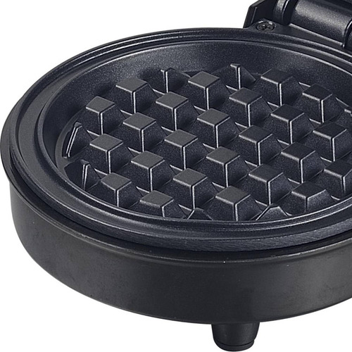 Wafflera Redonda Negra Afj
