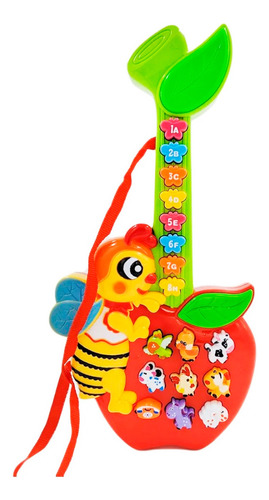 Piano Guitarra Abeja Animales Musica Bebes Niño + Baterias