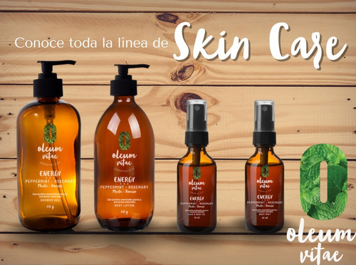 Fragancia Corporal Con Aceite Esencial De Menta 60ml