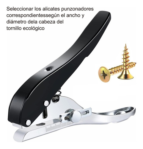 N Perforadora De 8mm Para Tornillo Con Taladro