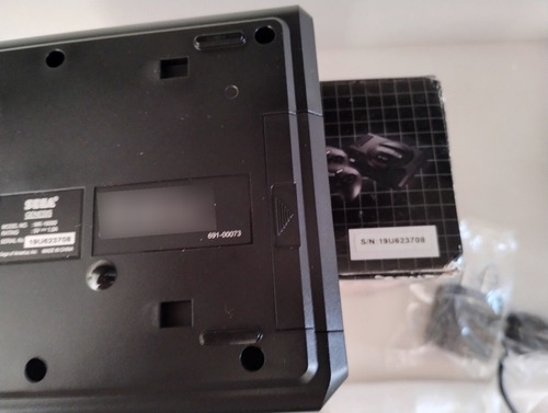 Sega Genesis Mini Mega Drive Completo Original 2 Controles Preto