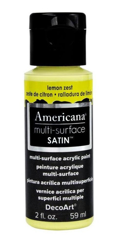 Tinta Decoart Americana Multi Surface Lemon Zest 513